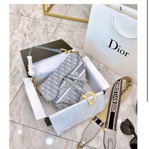 Dior saddle bag